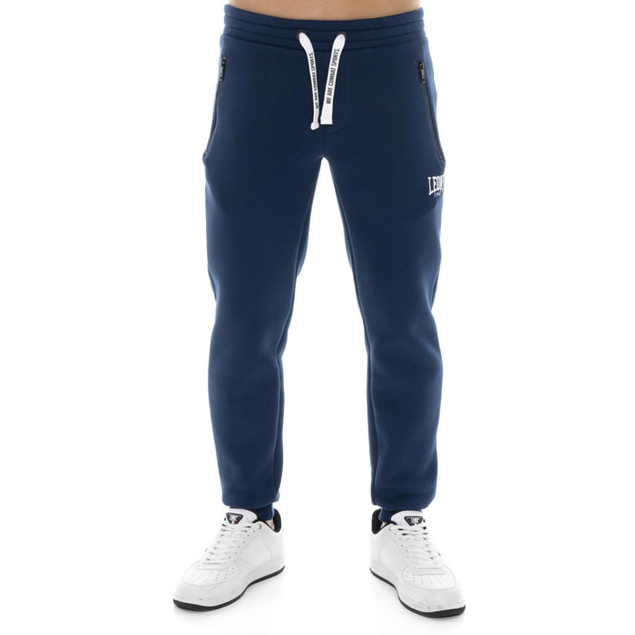 Pantalone sportivo invernale uomo con polsino al fondo Leone 1947 Soft Basic