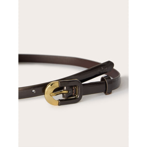 Motivi - Cintura con fibbia metallica - Bordeaux