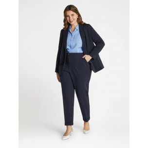 Fiorella Rubino - Pantaloni dritti eleganti - Blu