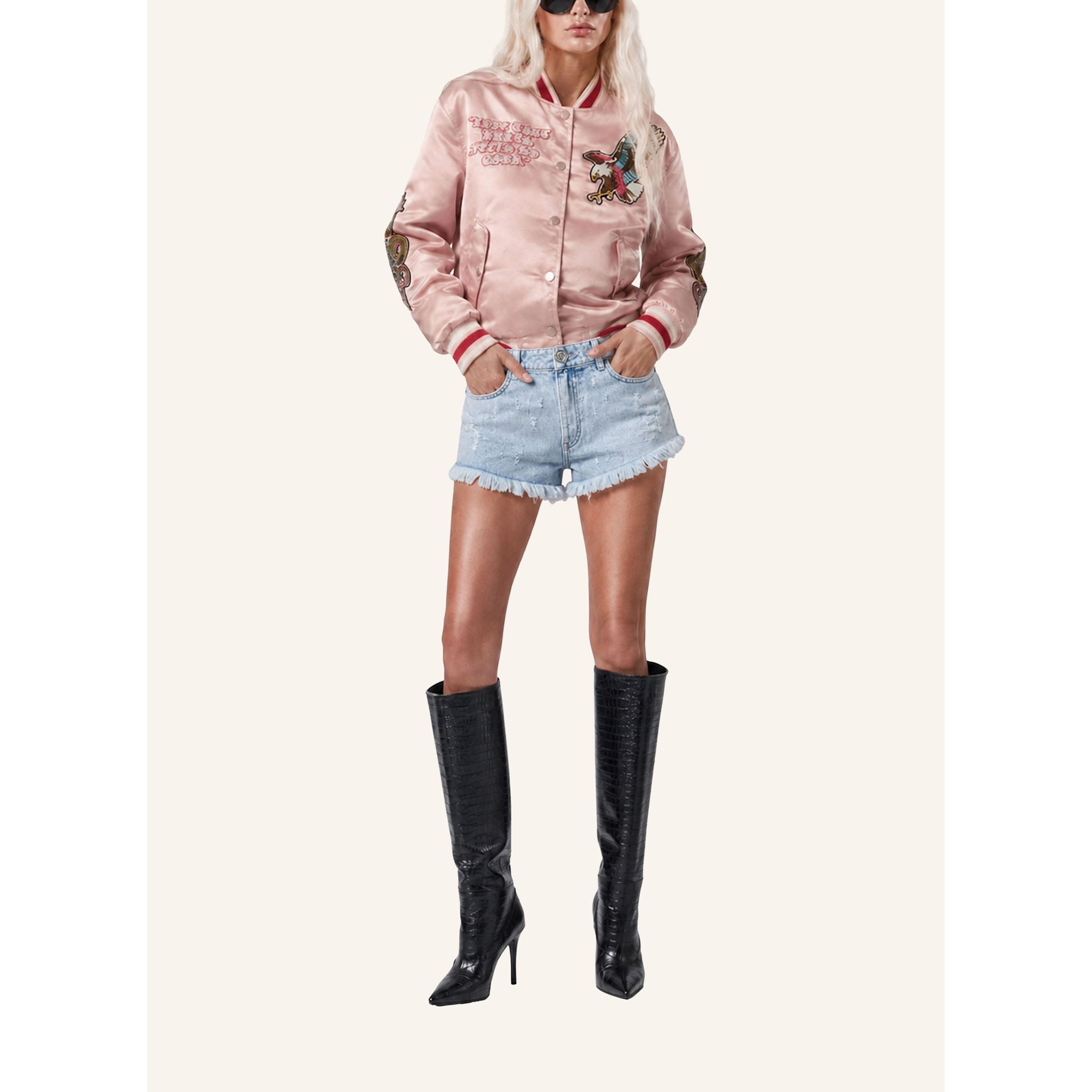 PHILIPP PLEIN Shorts muy cortos