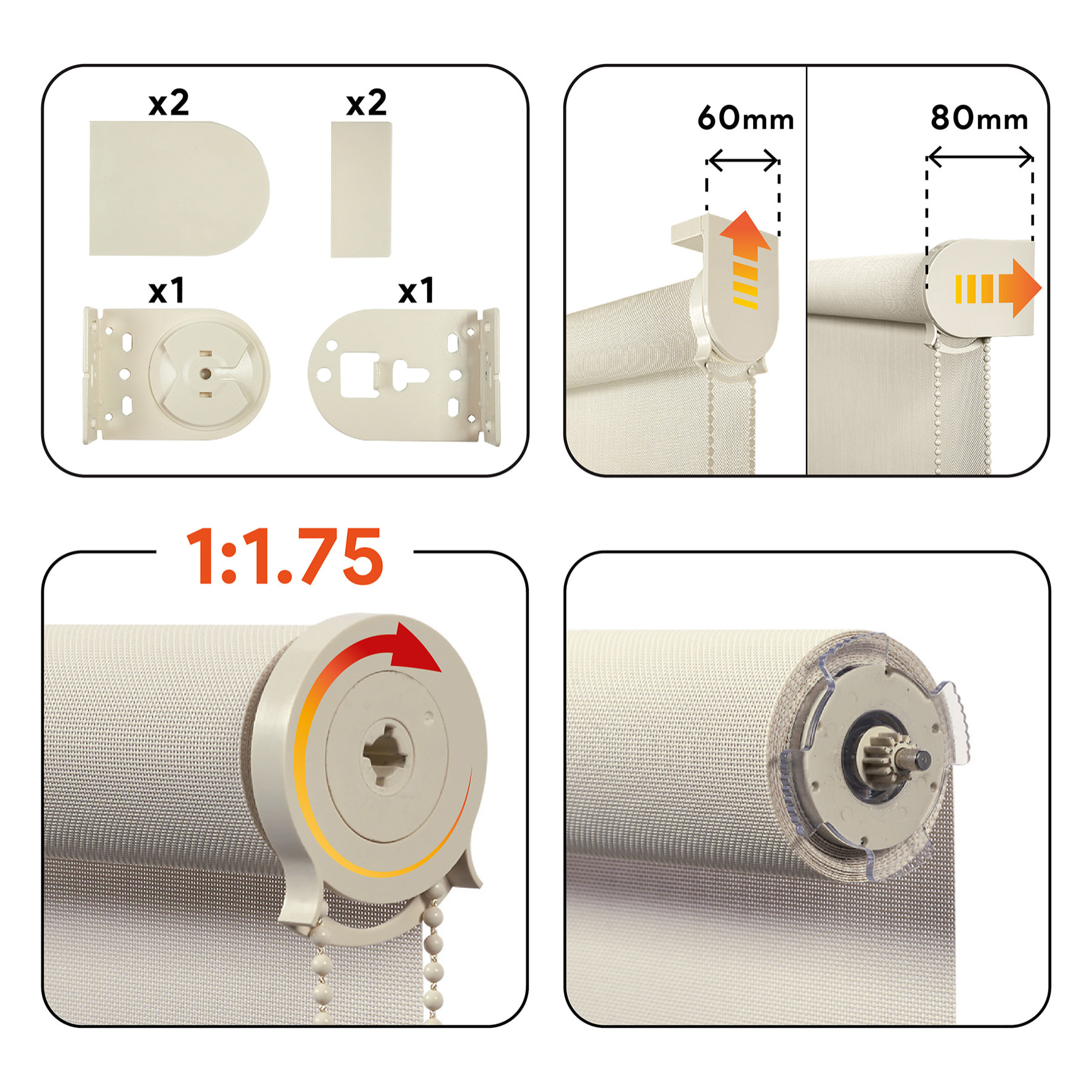 Enrollable SCREEN PRO Solar Lino