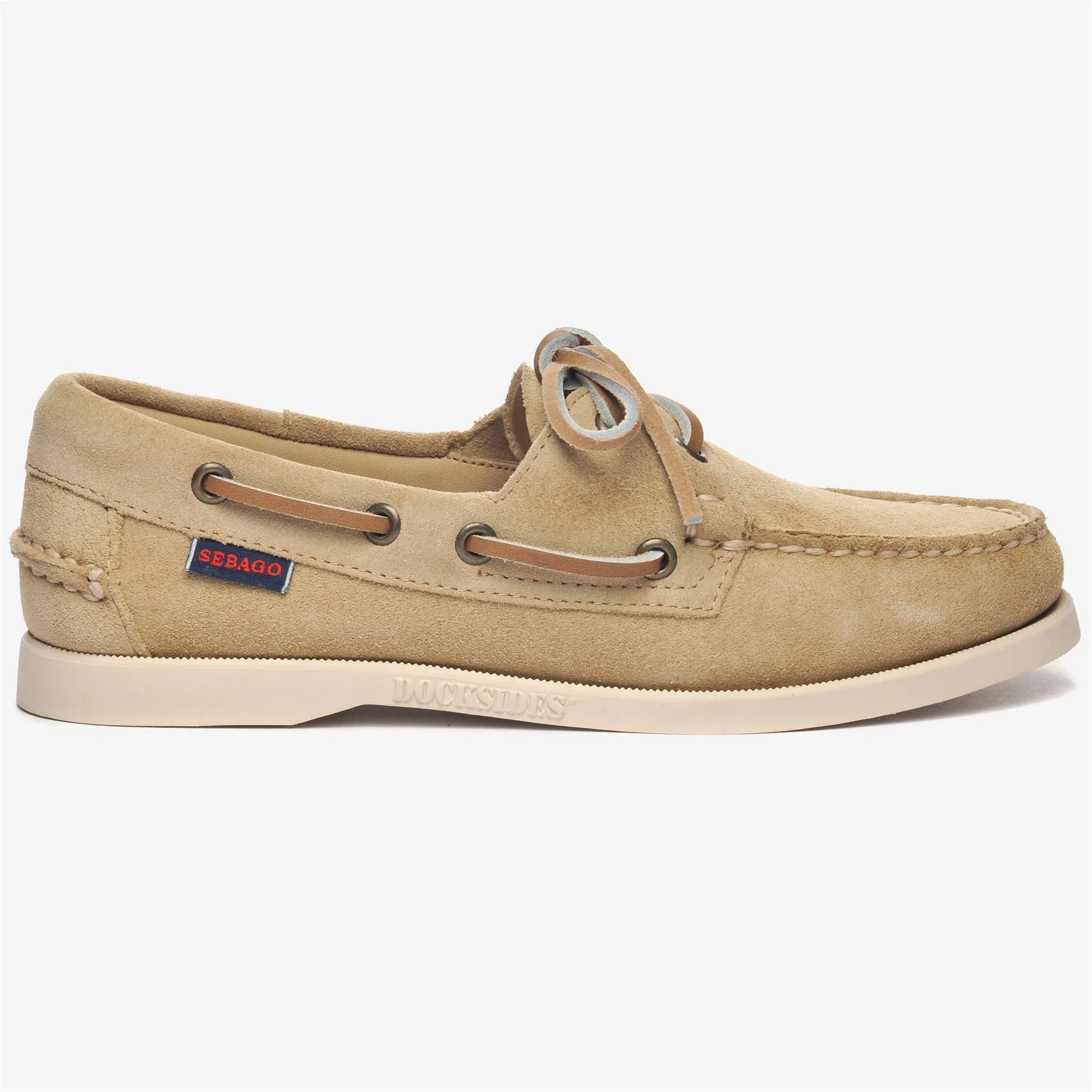 Sebago - Docksides Donna Beige - Portland Flesh Out Woman