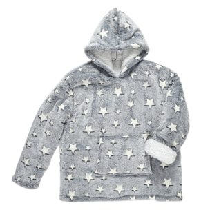 SWEAT A CAPUCHE ENFANT PHOSPHORESCENT