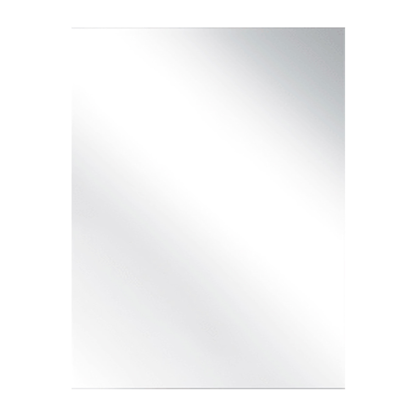 Specchio Rettangolare Filolucido Con Vetro Da 5 mm Bordi a 90&deg; Installazione Verticale e Orizzontale Reversibile Con Pellicola Antiesplosione e Ganci Inclusi Design Moderno Per Bagno Casa 70 X 110 Cm