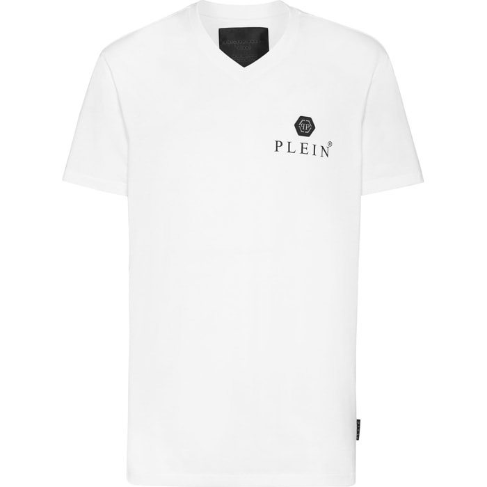 PHILIPP PLEIN T-shirt con scollo a V a maniche corte
