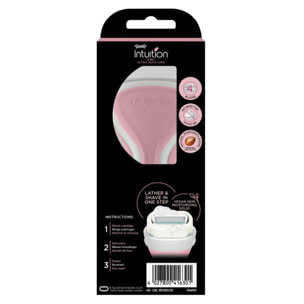 Pack de 2 - Wilkinson - Intuition 2in1 Ultra Moisture - Rasoir pour femme