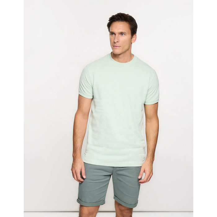 Camiseta Manga Corta Verde - Tabio