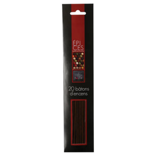 Set de 20 bâtons à encens H31