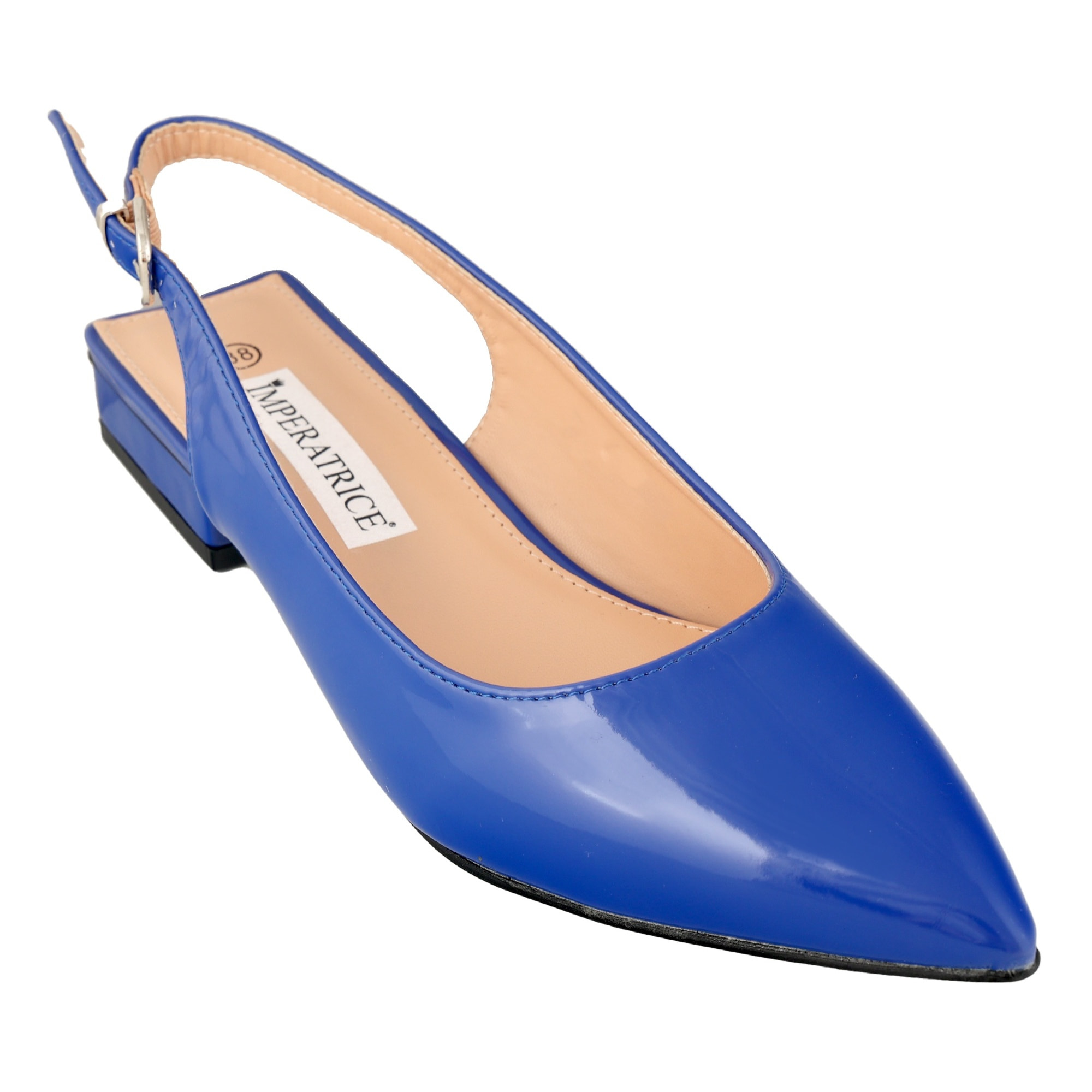 Ballerine slingback verniciate