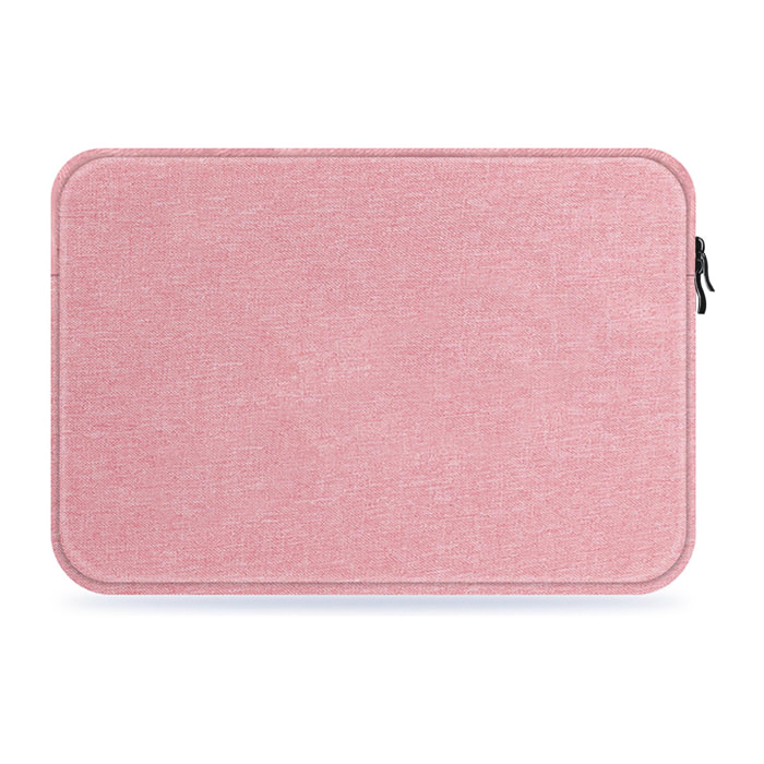 DAM Funda de neopreno universal para tablet de 12 pulgadas. Acabado terciopelo con tratamiento deperlante hidrófugo. Cierre de cremallera. 23x2,5x32 Cm. Color: Rosa