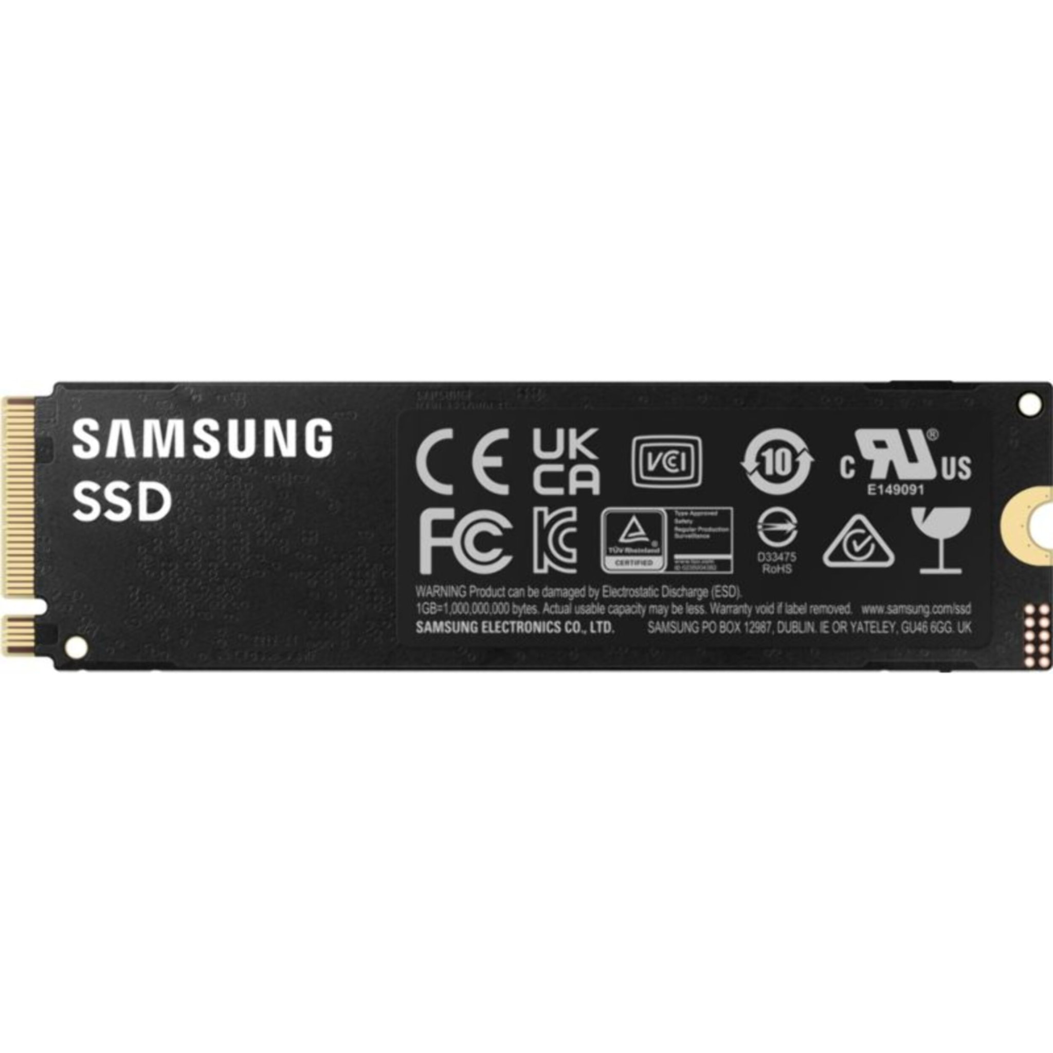 Disque dur SSD interne SAMSUNG 1To 990 Pro PCIe 4.0 NVMe M.2