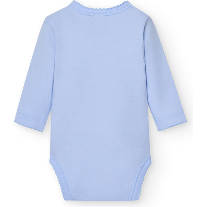 Body cruzado bebé manga larga algodón