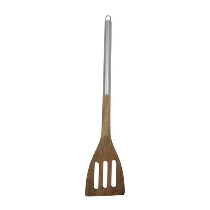 Spatule de cuisine ajourée en bois d'acacia 35 cm Fackelmann Synthesis