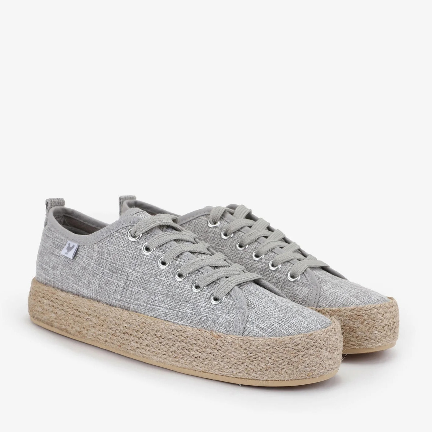 Zapatillas Ada Linen Gris