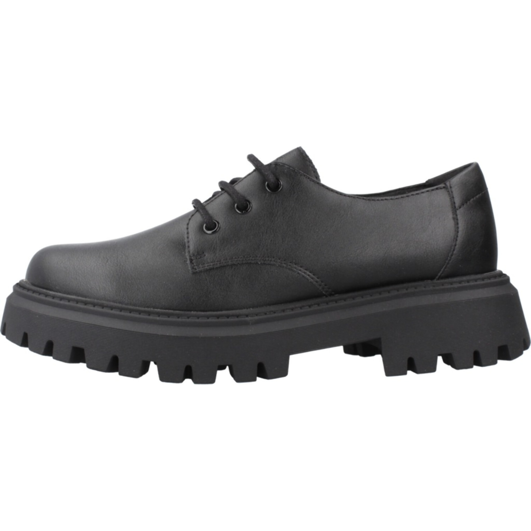 Zapatos Niño de la marca GEOX  modelo J MAQUINNENS GIRL NEGRO