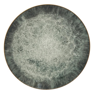 Service de table Juliette 12 pièce(s) vert L26,5xp2,4xH26,5cm