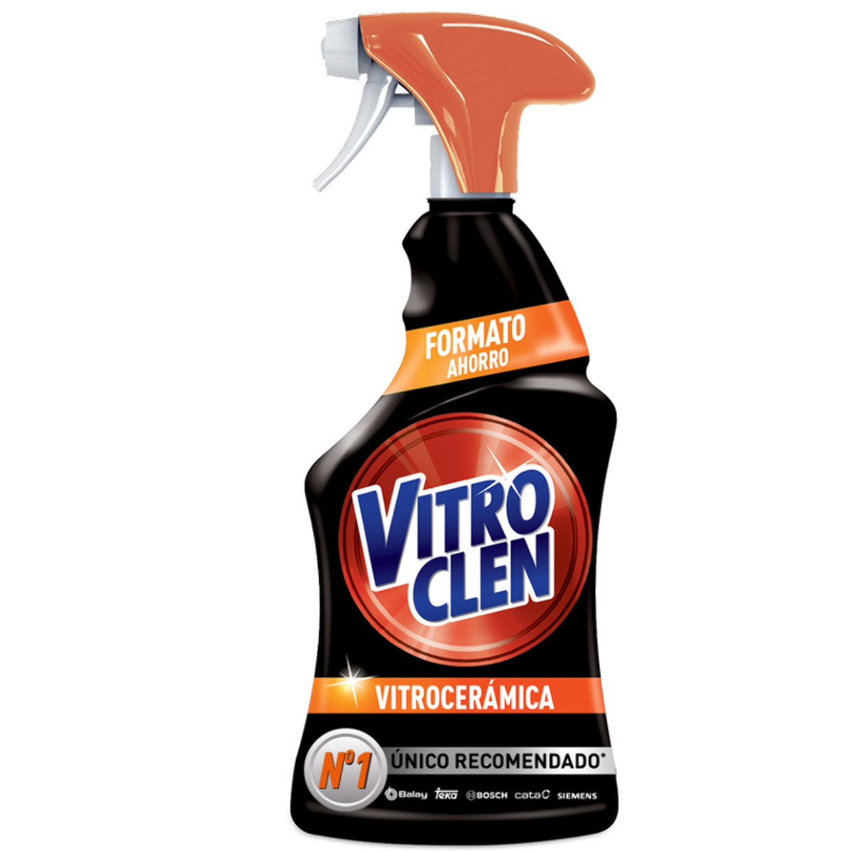 Vitroclen Limpiador de Vitrocerámica en pistola, pack 2 unidades x 450ml