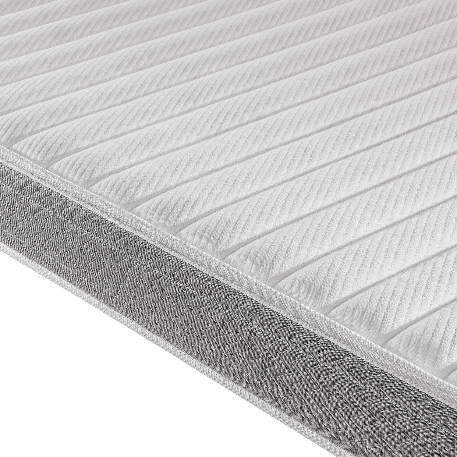 Colchón Espuma HR y Visco | 16cm de altura | Firmeza Alta | Para niños | Antiácaros | Apple