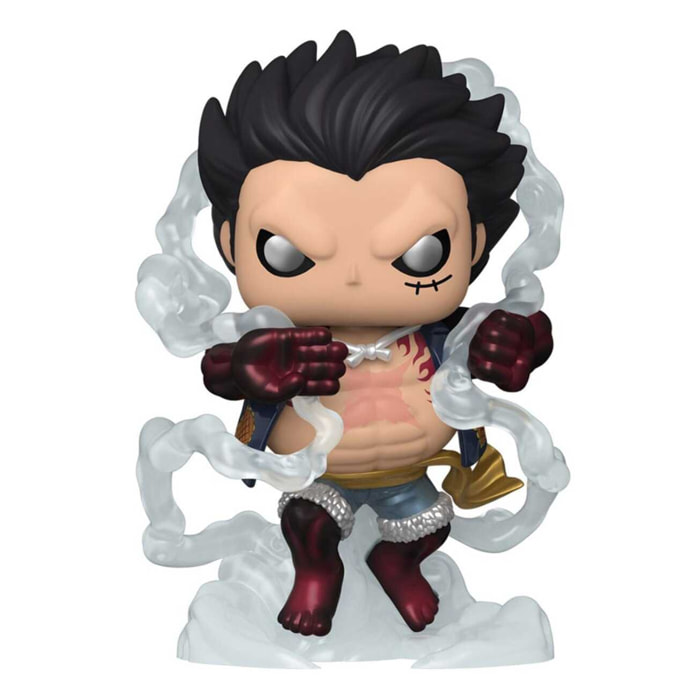 One Piece Pop! Animation Figure in Vinile Luffy Gear 4 (Metallic) Esclusiva 9 Cm