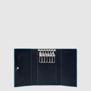 Piquadro Portachiavi casa a sei ganci