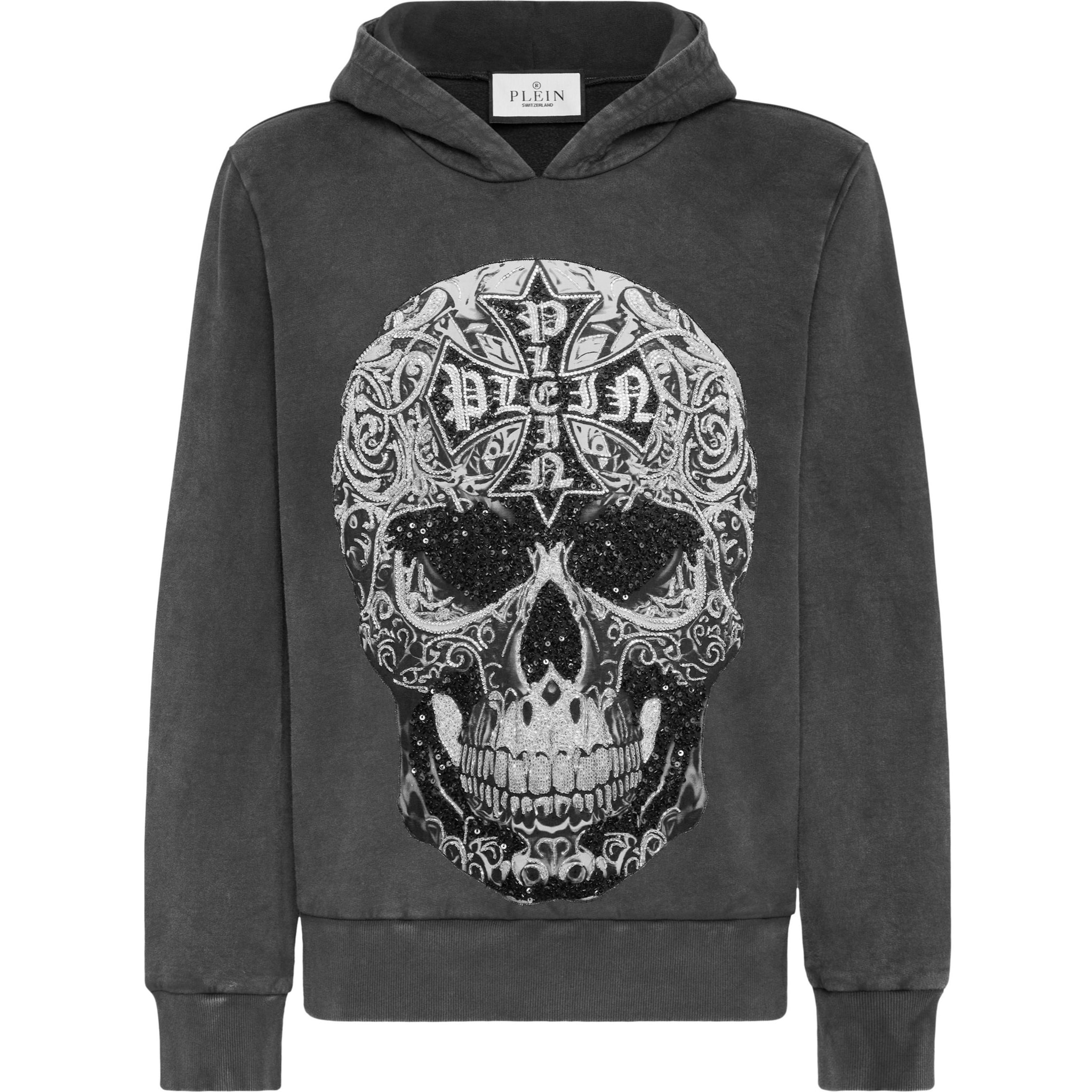 PHILIPP PLEIN Sudadera con capucha SKULL