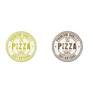 Set de 6 Assiettes à Pizza Excelsa – Premium Quality, Porcelaine Multicolore