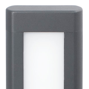 NANDA LED Lampe balise gris foncé h80cm