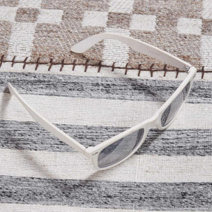 Tapis kilim fait à la main en laine motif géométrique KUGA