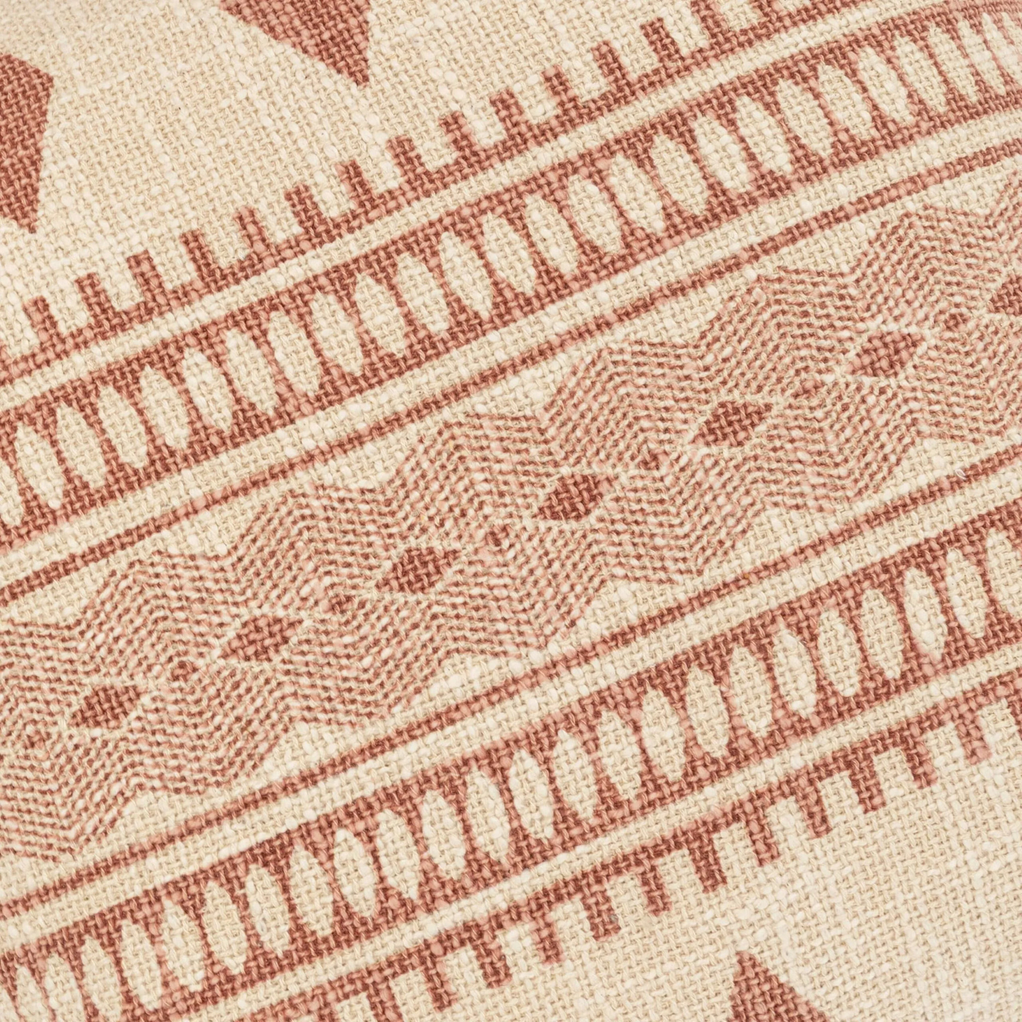 Cojín cuadrante algodón Fauno 45x45 - funda + relleno