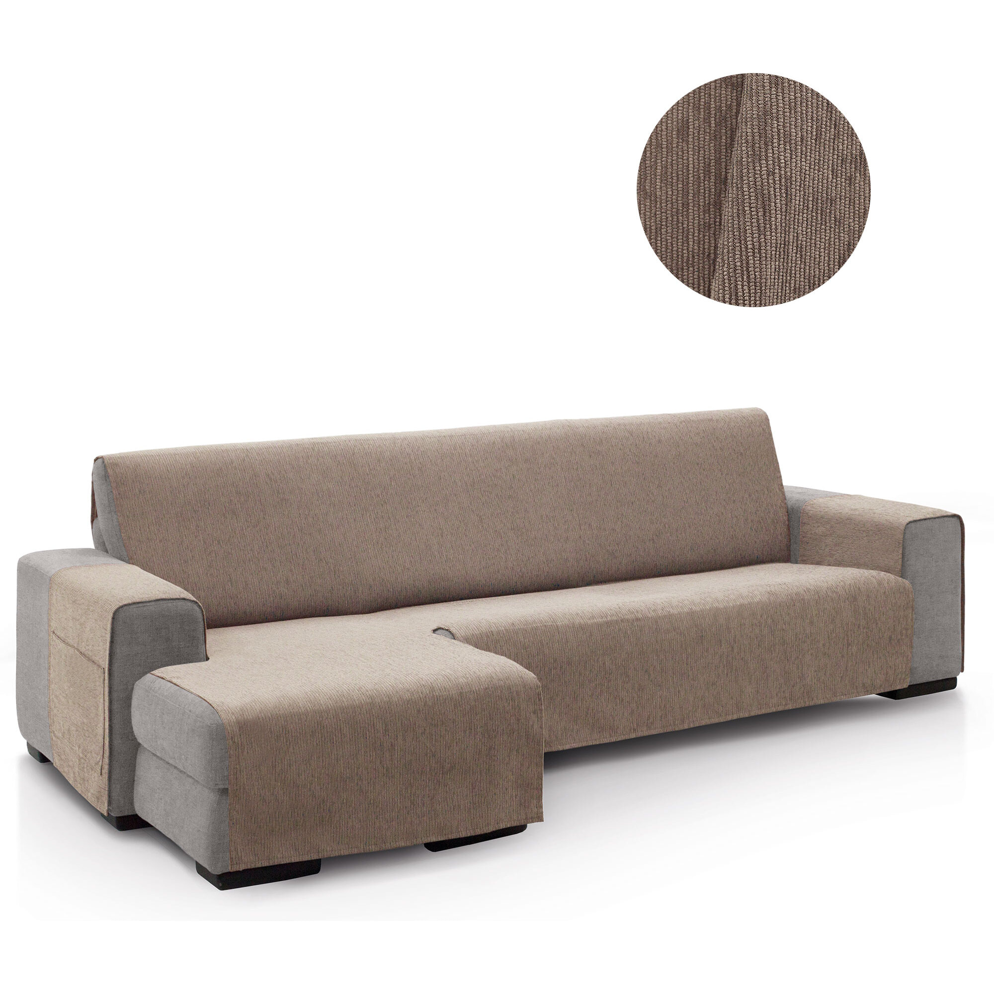 Cubre Sofá Chaise Longue Izquierda modelo PRISCILA