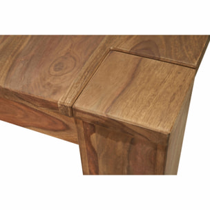 PERTH - TAVOLO PRANZO IN LEGNO PROLUNGHE A SCOMPARSA - misura 180X100X78