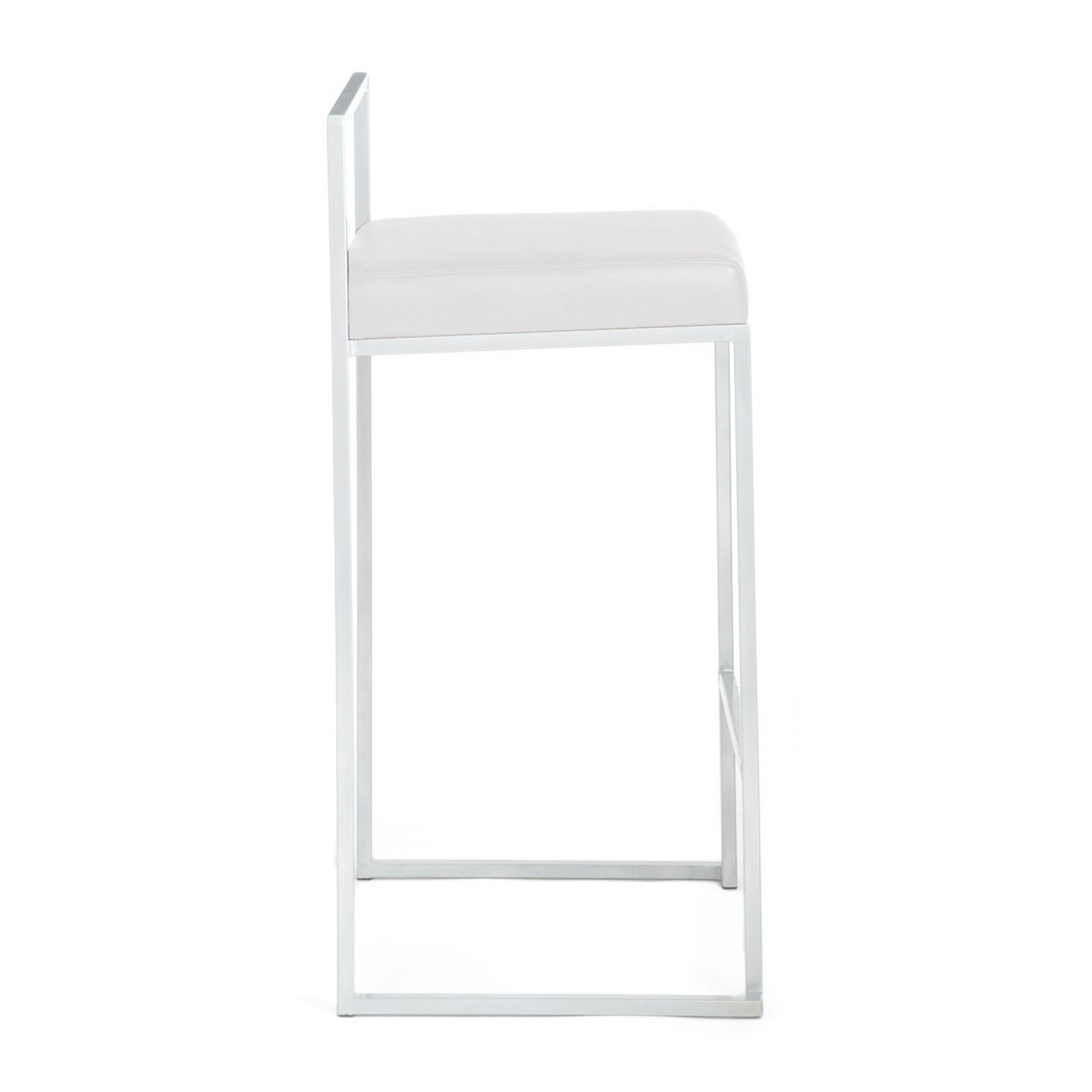 Tomasucci Lot de 2 TABOURETS DODO BLANC Blanc