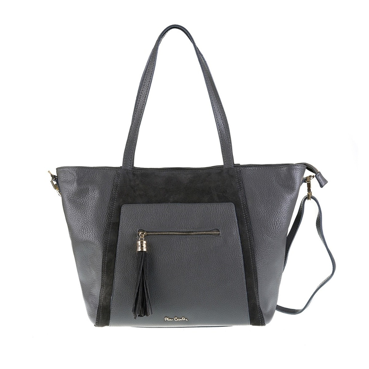 Borsa a mano da donna Made in Italy - Modello Erisia Plus - 100% pelle - 48.0 x 30.0 x 16.0 cm