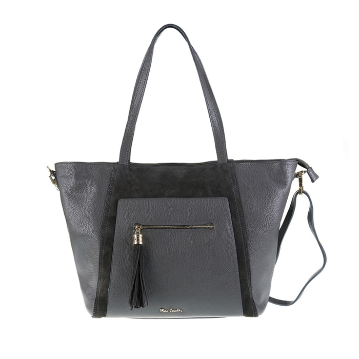 Borsa a mano da donna Made in Italy - Modello Erisia Plus - 100% pelle - 48.0 x 30.0 x 16.0 cm