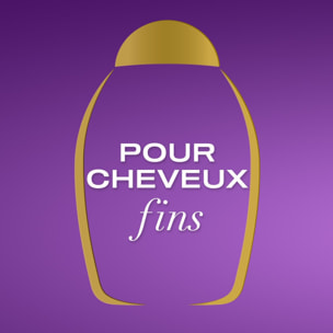OGX Après-Shampooing Volumateur Biotine & Collagène, 385 ml – Soin capillaire avec formule infusée de nutriments – Sans sulfate