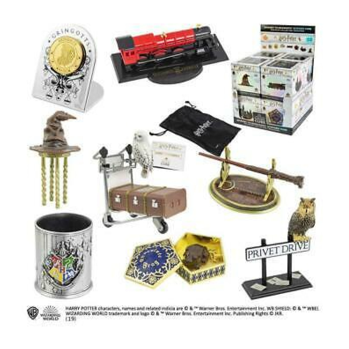 Harry Potter Cubo Del Mistero Viaggio A Hogwarts Noble Collection