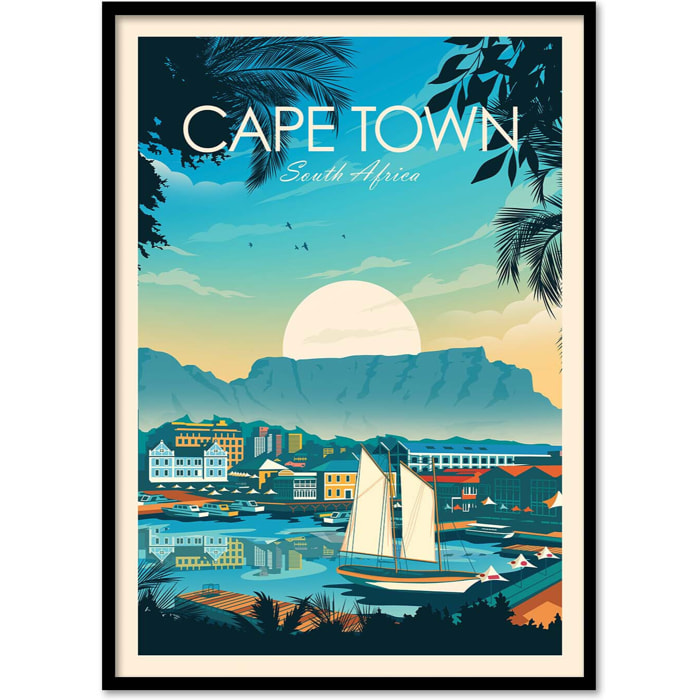 Affiche - Cape Town - Studio Inception