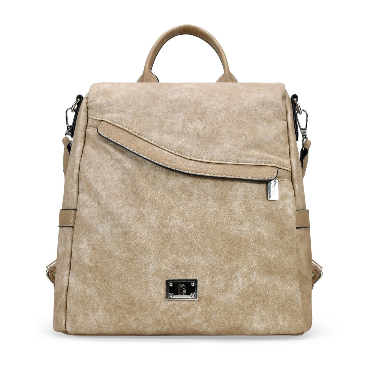 Mochila antirrobo arena con cremallera