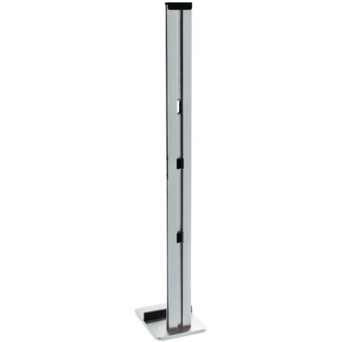 Support de rangement XAVAX Mural fixation universelle aspirateur balai argent