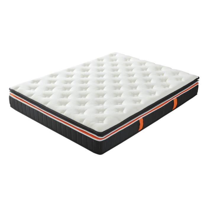 Matelas Epais | Double surmatelas et Mémoire de forme | 25 cm | innovant et visionnaire