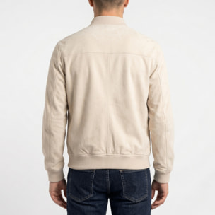 Giubbino varsity ecosuede