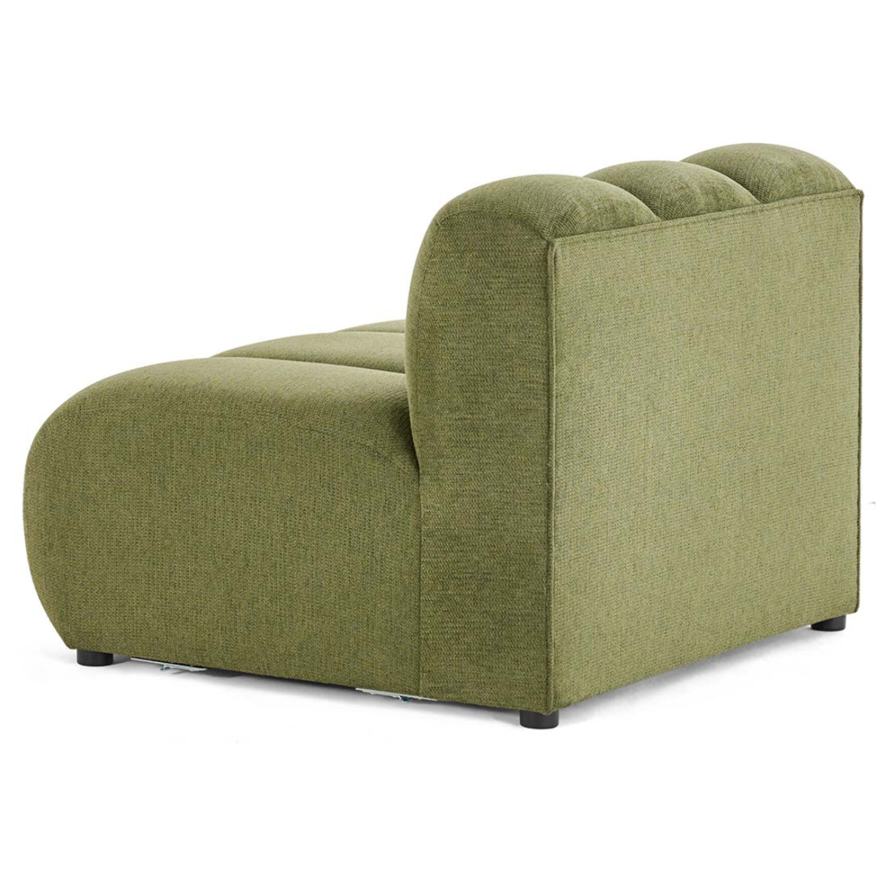 Debbie - module d'assise en tissu texturé - Vert