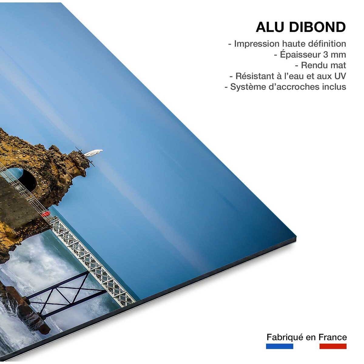 Tableau rocher de la vierge Tableau alu Dibond