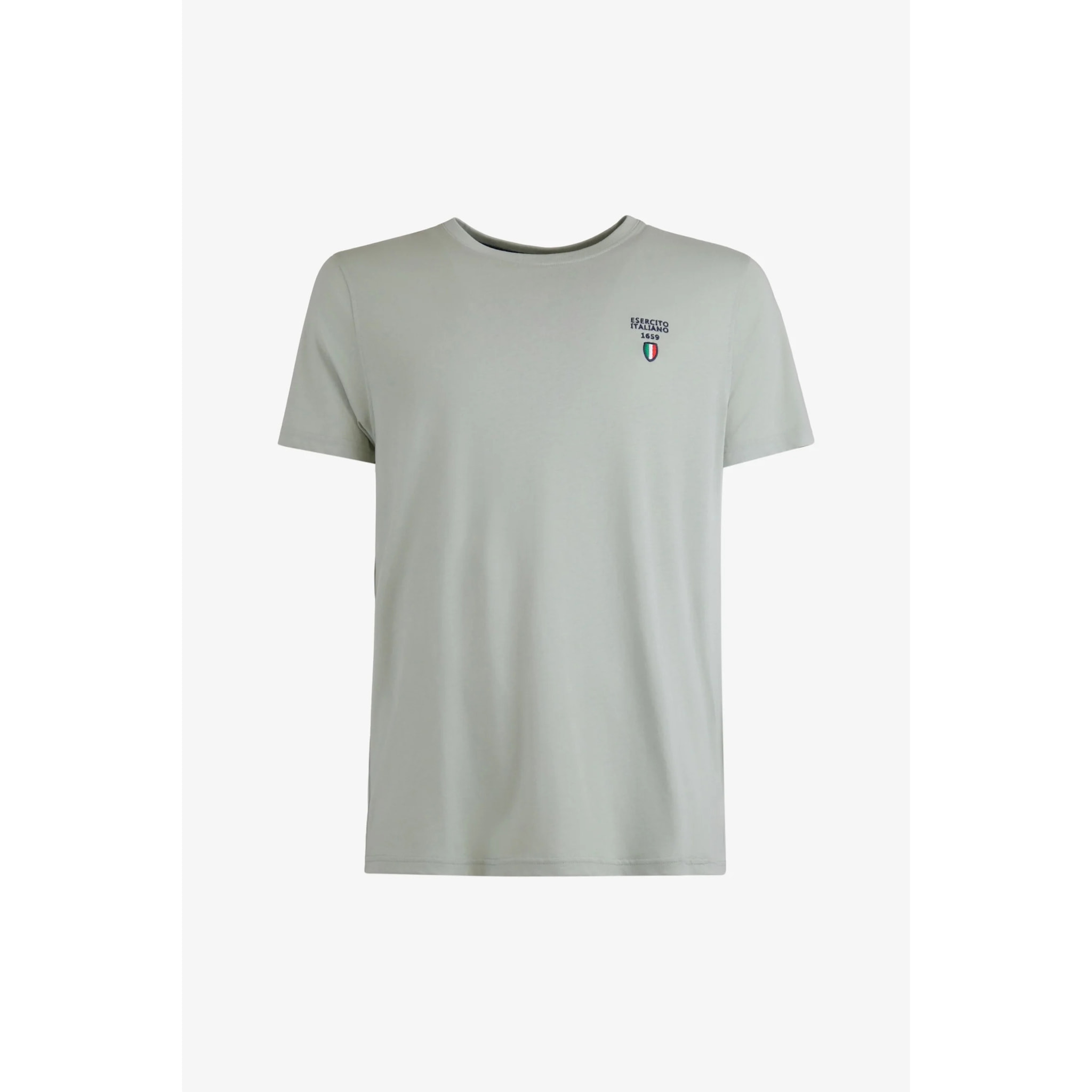 T-shirt Esercito verde in cotone uomo