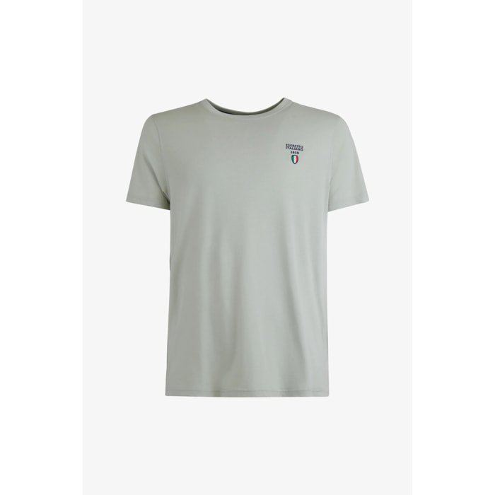 T-shirt Esercito verde in cotone uomo