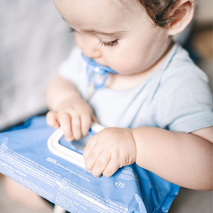 Bébé - 1ères Lingettes Nettoyantes x 70