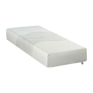 Matelas Sensitive mousse à mémoire de forme - Blanc