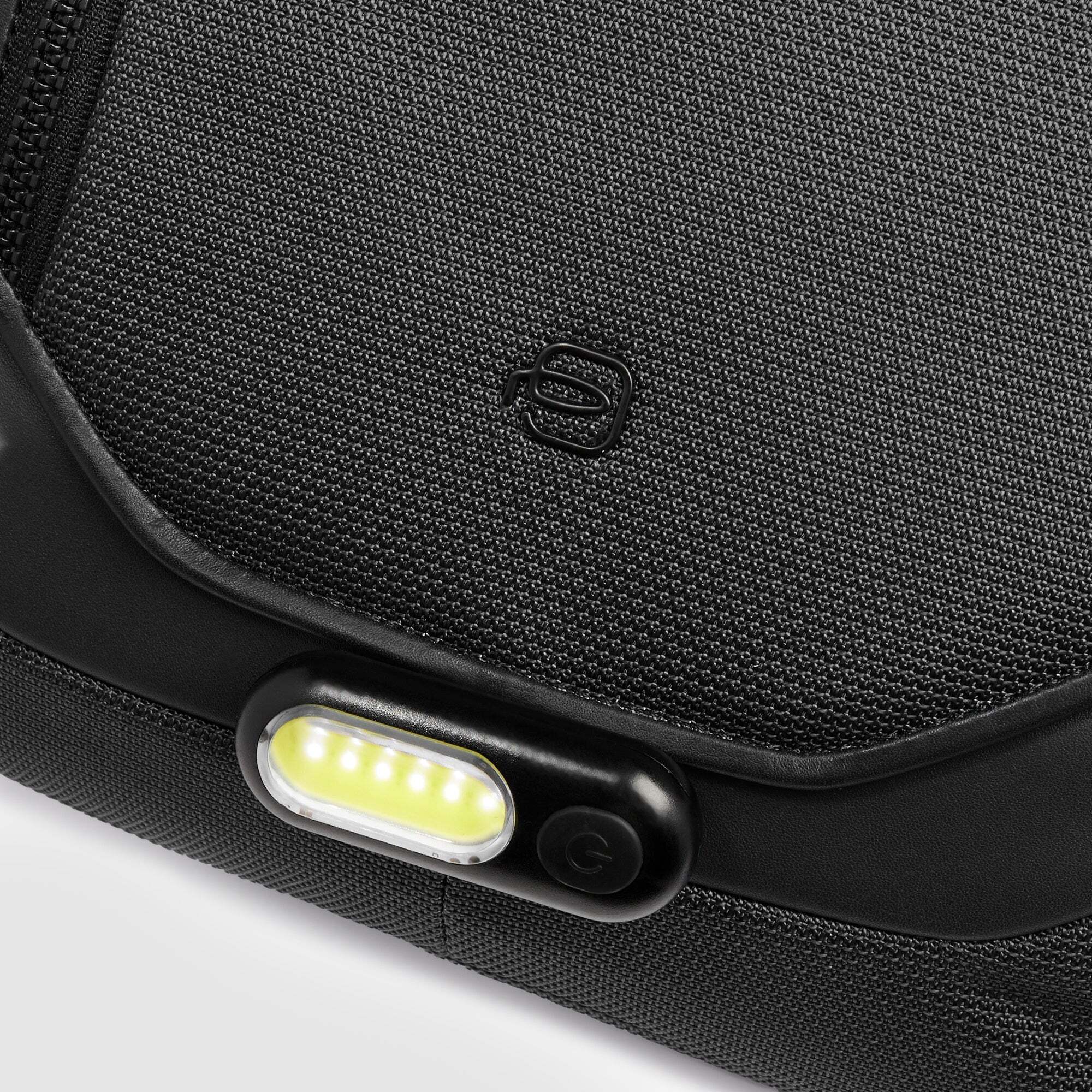 Piquadro Zaino da viaggio porta pc 14" in tessuto riciclato