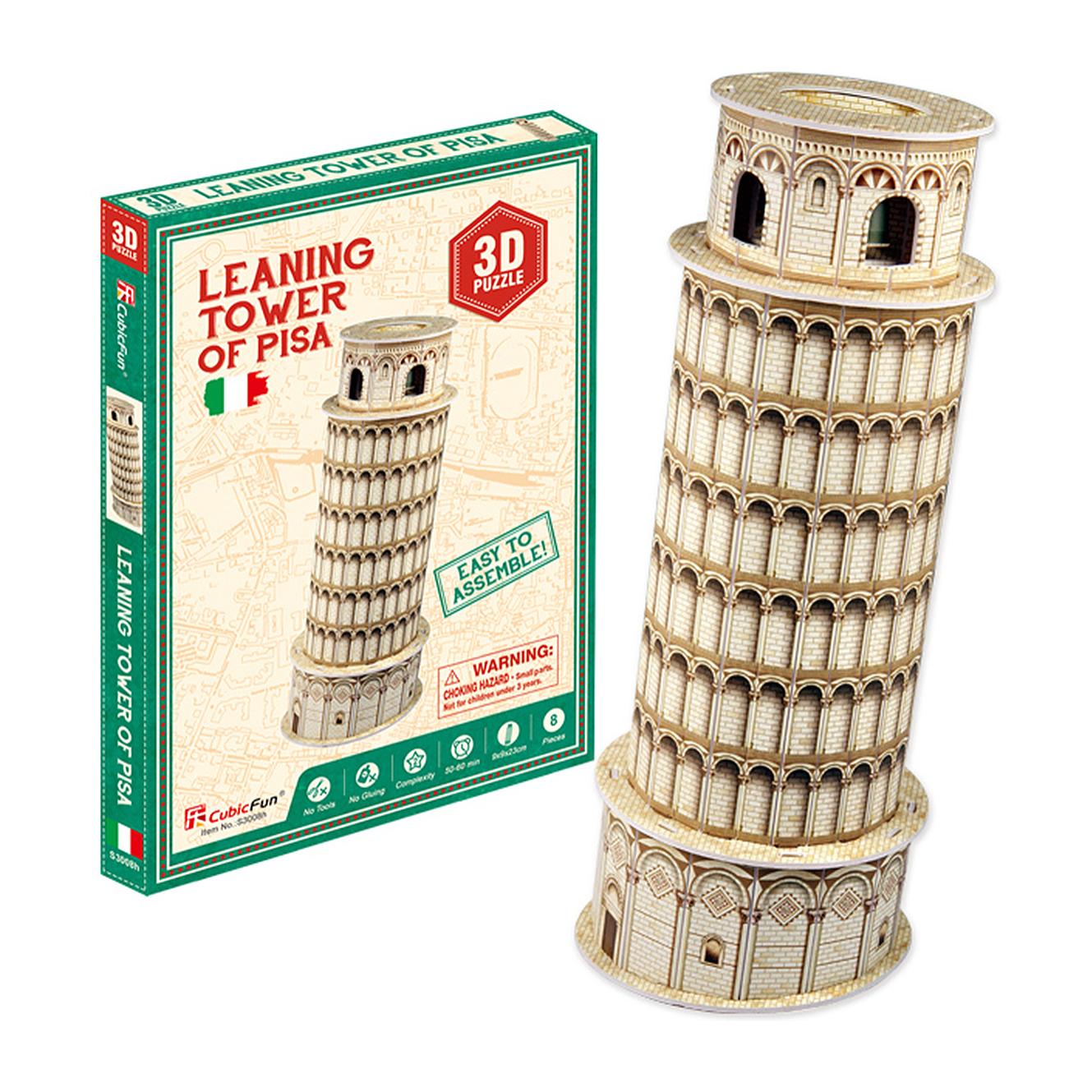 Puzzle 3D torre de Pisa.