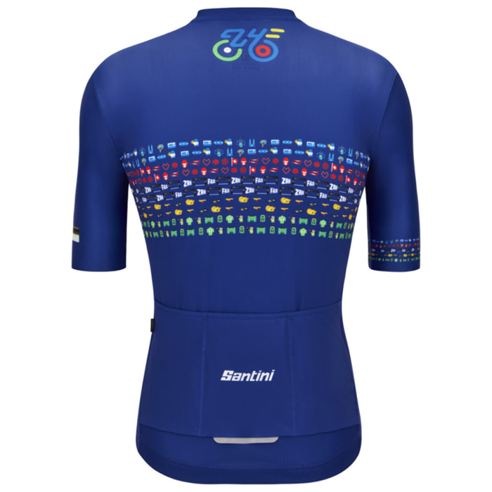 2024 Uci Road And Para-Cycling Road World Championships - Maglia Unisex Zurigo - Blu Nautica - Unisex